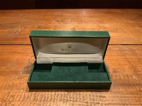 Scatola ROLEX vintage 60/70's Triangle Box Rare Pre.